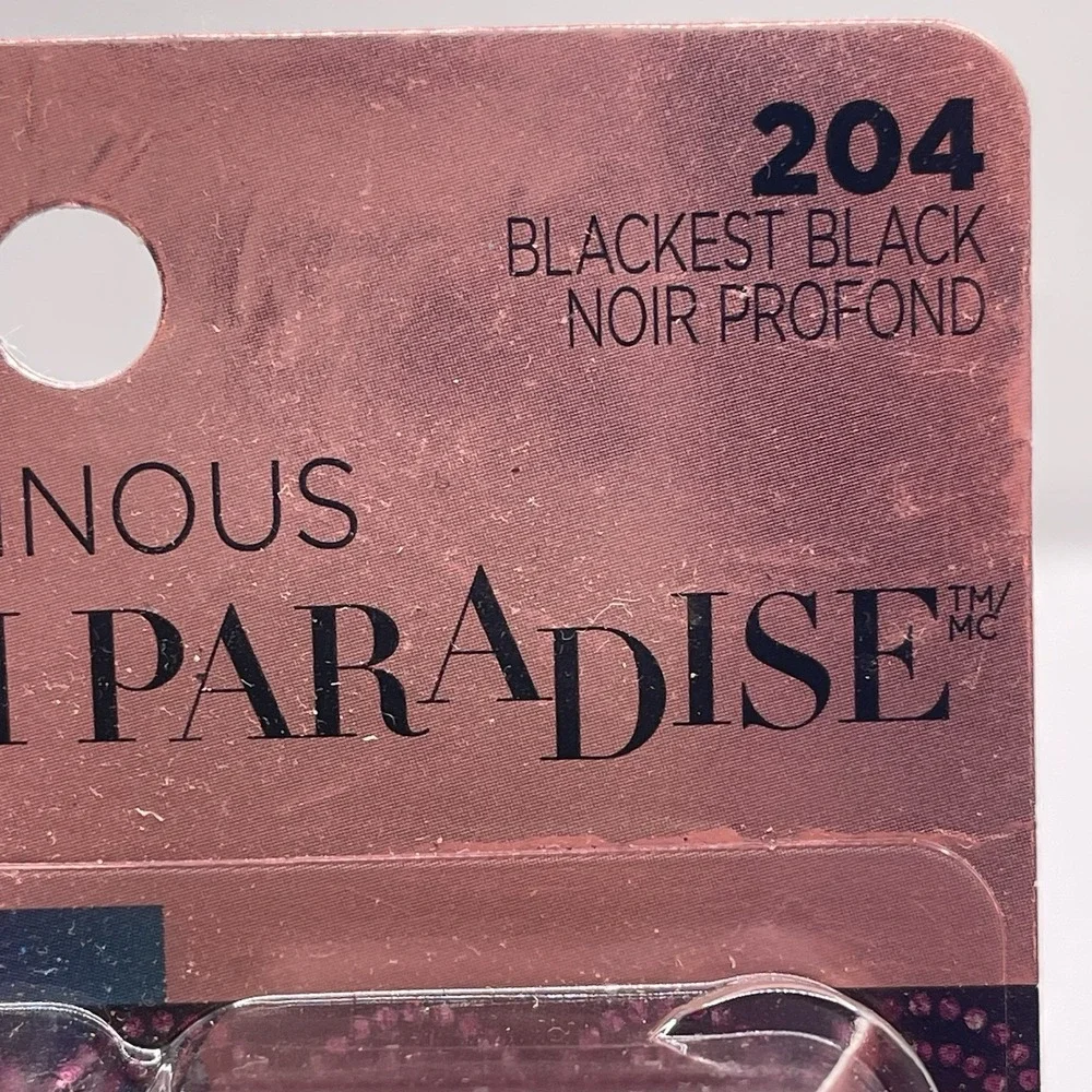 L'Oreal Paris Voluminous‎ Lash Paradise Waterproof Mascara, 204 Blackest Black